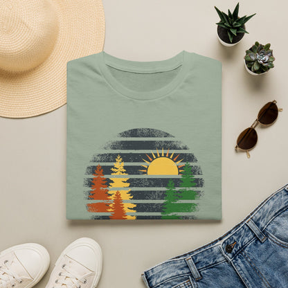 Retro Pine Sunrise