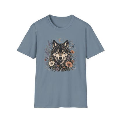 Moonlit Wolf Garden