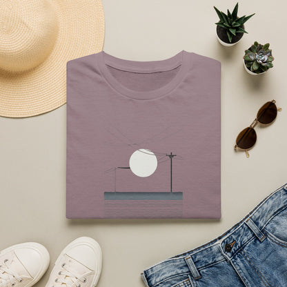 Moon Over Powerlines