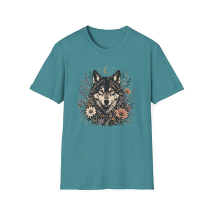 Moonlit Wolf Garden