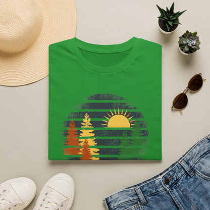Retro Pine Sunrise